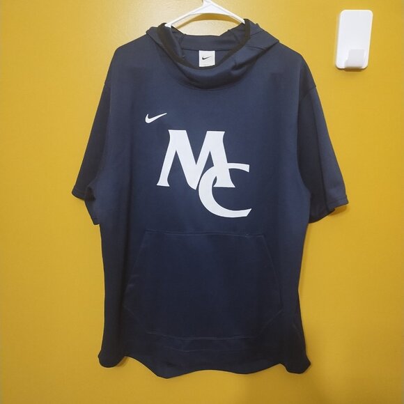 Nike Dri-Fit Performance Pullover Short Sleeve Hoodie XL - Picture 1 of 5